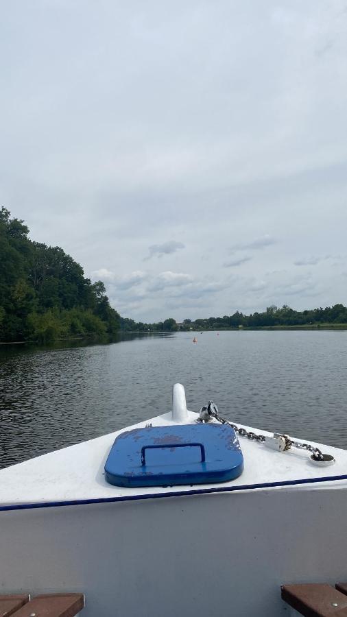 Zouw Hausboat Zakotven -Pouze Ubytovani Роудніце-над-Лабем Екстер'єр фото